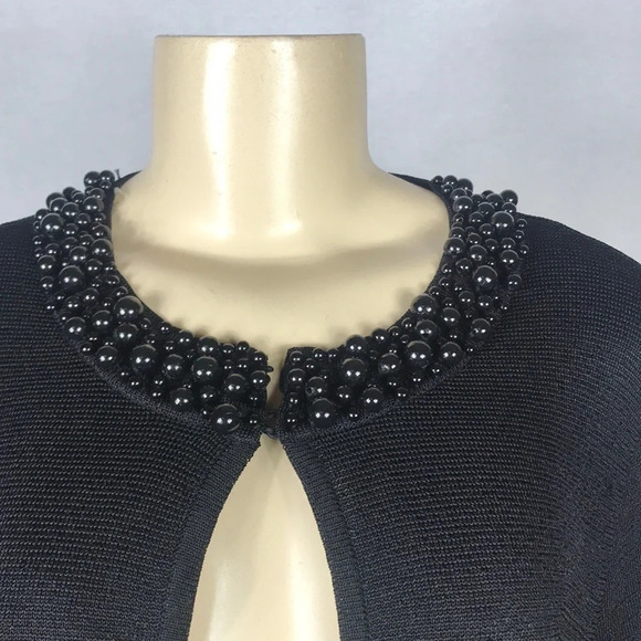 Jones New York Size Medium Collection Sweater with Beaded Neck. New With Tags - Picture 6 of 9